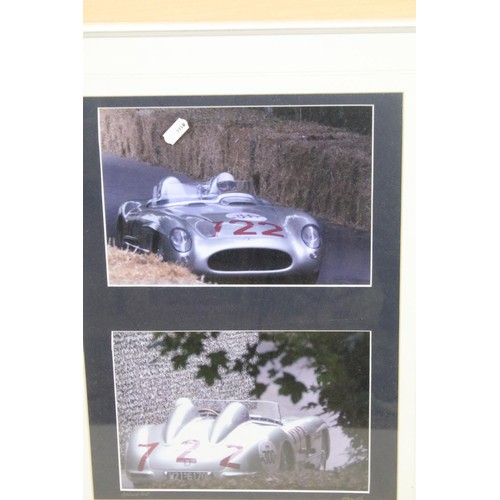 474 - A collection of framed and glazed Formula 1 / Motor Sport photographs and images, featuring signatur... 