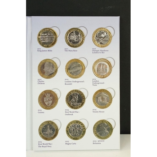 136 - A Royal Mint Great British Coin Hunt UK £2 coin collectors album complete with Thirty Nine collector... 