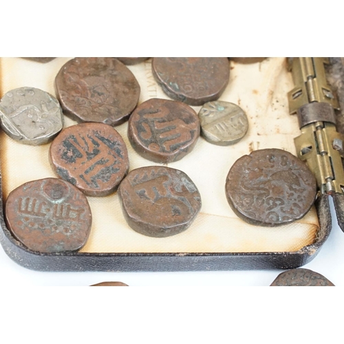 140 - A collection of early Indian hammered coins.