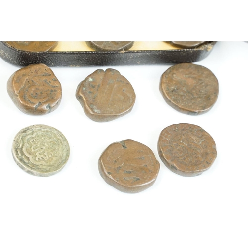 140 - A collection of early Indian hammered coins.