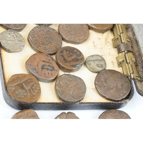 140 - A collection of early Indian hammered coins.