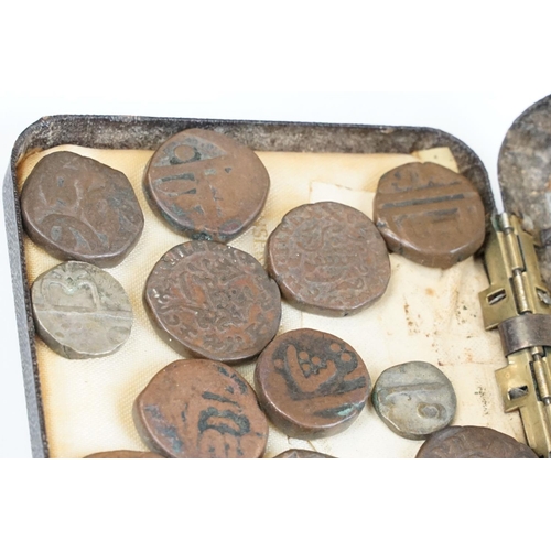 140 - A collection of early Indian hammered coins.