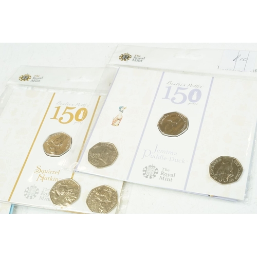 10 - A collection of British coins to include some pre decimal silver and collectable decimal 50p and £2 ... 