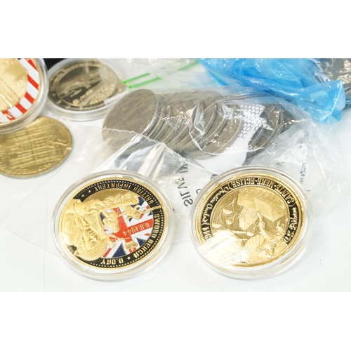 10 - A collection of British coins to include some pre decimal silver and collectable decimal 50p and £2 ... 