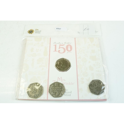 10 - A collection of British coins to include some pre decimal silver and collectable decimal 50p and £2 ... 