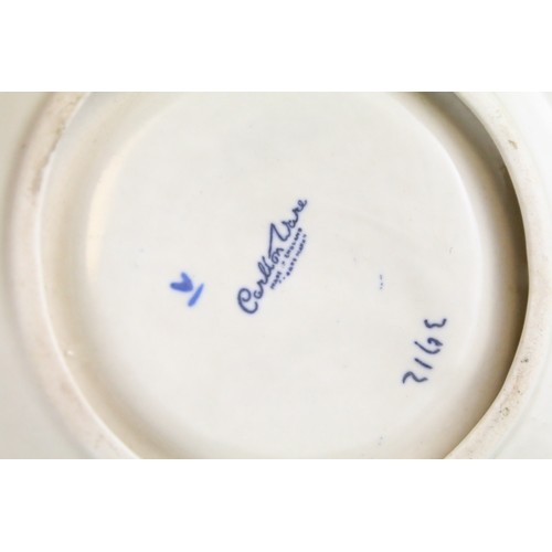 96 - Collection of mid 20th century Carlton Ware ceramics to include Australian Design leaf dishes, butte... 