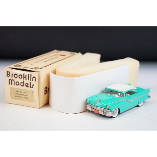 1337 - Four Boxed Brooklin Models 'The Brooklin Collection' 1/43 scale metal diecast models to include BRK ... 