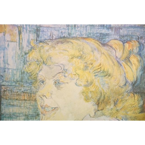 79 - Pair after Toulouse-Lautrec (1864 - 1901), portrait of Miss Dolly together with Madame Poupoule In T... 