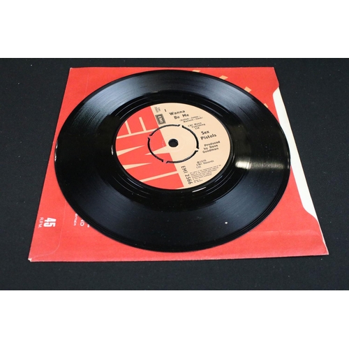 1002 - Vinyl - Sex Pistols – Anarchy In The U.K. Original UK 1976 pressing 7” single with corrected produce... 