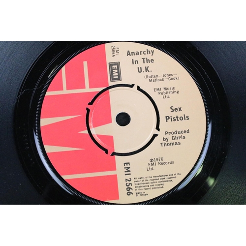 1002 - Vinyl - Sex Pistols – Anarchy In The U.K. Original UK 1976 pressing 7” single with corrected produce... 