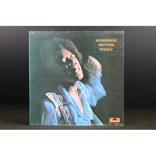 120 - Vinyl - 4 Jimi Hendrix LPs to include Electric Ladyland (Polydor 2310270) Ex, In The West (2302018) ... 