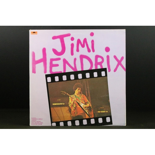 120 - Vinyl - 4 Jimi Hendrix LPs to include Electric Ladyland (Polydor 2310270) Ex, In The West (2302018) ... 