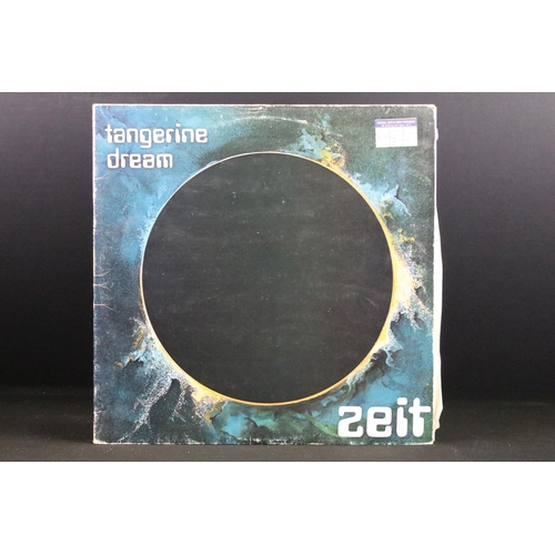 122 - Vinyl - 5 Tangerine Dream LPs to include Phaedra (Japanese with OBI), White Eagle (Japanese with pro... 