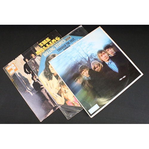 124 - Vinyl - 13 The Rolling Stones 1960s LPs to include self titled (unboxed Decca), No.2 (unboxed Decca,... 