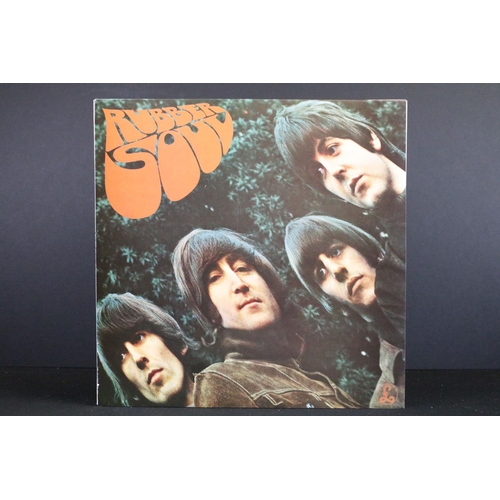 128 - Vinyl - 7 Beatles & members LPs to include The White Album (foreign pressing, side opener, Stereo, N... 