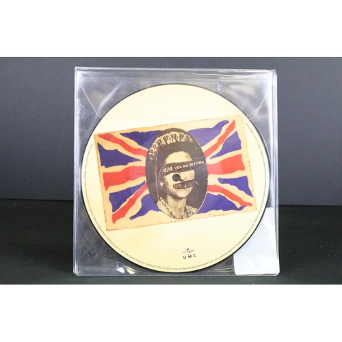 1006 - Vinyl - 5 Limited Edition numbered picture disc 7” singles by the Sex Pistols, to include: Pretty Va... 