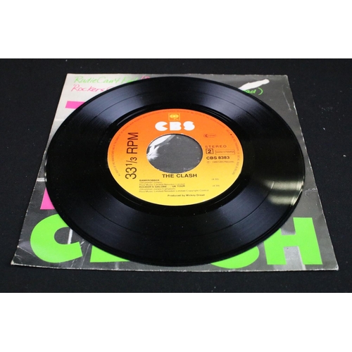 1011 - Vinyl - The Clash – Rudie Can't Fail. Original Dutch only 7” single, with textured picture sleeve, C... 