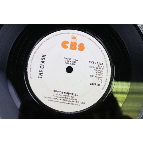 1013 - Vinyl - 2 UK Original 1st pressing demo / promo singles by The Clash to include: Remote Control (197... 