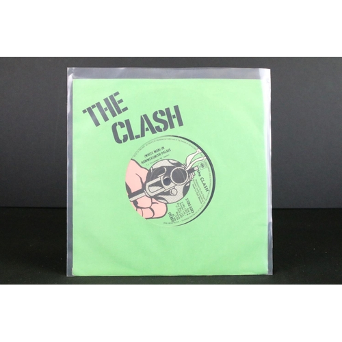 1016 - Vinyl - 24 Original UK 7” singles and one Box set by The Clash spanning their career, including 2 pi... 