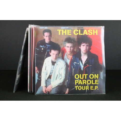 1017 - Vinyl - 7 limited edition private pressing and recent singles by The Clash to include: Out On Parole... 