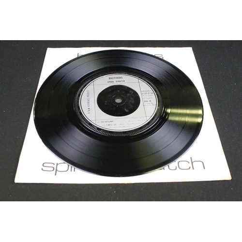 1018 - Vinyl - Buzzcocks - Spiral Scratch EP. Original UK 1977 1st pressing with moulded plastic label and ... 