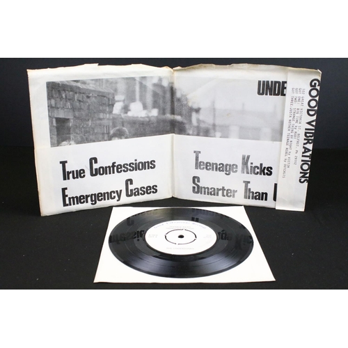 1021 - Vinyl - The Undertones - Teenage Kicks. Original UK 1978 1st pressing 7” single with white wraparoun... 