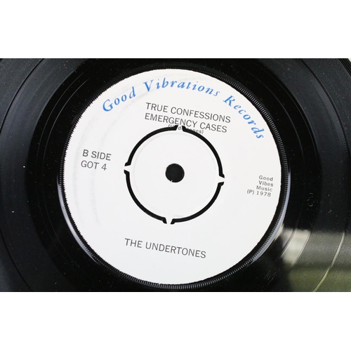 1021 - Vinyl - The Undertones - Teenage Kicks. Original UK 1978 1st pressing 7” single with white wraparoun... 