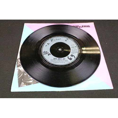 1022 - Vinyl - The Cure ‎– Boys Don't Cry. Original UK 1979 1st pressing 7” single, Fiction Records - FICS ... 