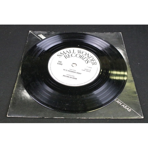 1023 - Vinyl - The Cure - Killing An Arab. Original UK 1978 1st pressing 7” single, Angled Thumbcut, Small ... 