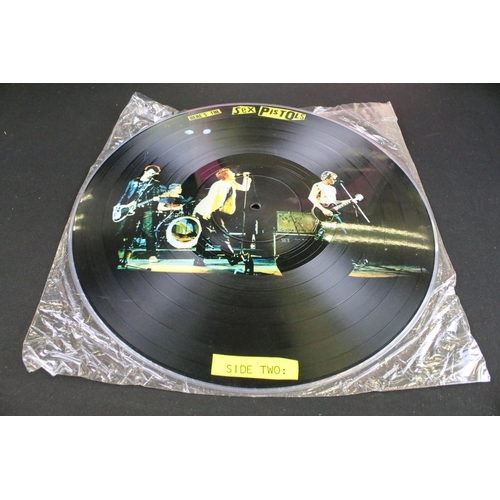 1004 - Vinyl - Picture Disc album and 2 x 12” singles by the Sex Pistols to include: Never Mind The Bollock... 