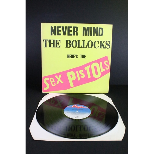 1007 - Vinyl - 2 albums by the Sex Pistols to include: Never Mind The B****cks (UK A5 / B5 matrices 12 trac... 