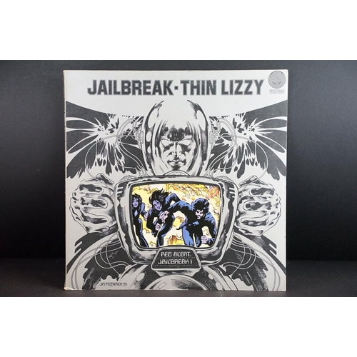 102 - Vinyl - 11 Thin Lizzy LPs spanning their career, at least vg overall