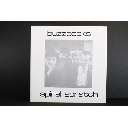 1020 - Vinyl - Buzzcocks – Spiral Scratch. UK 1991 test pressing 12” with proof sleeve and house in a white... 