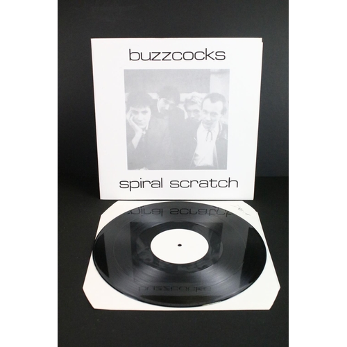 1020 - Vinyl - Buzzcocks – Spiral Scratch. UK 1991 test pressing 12” with proof sleeve and house in a white... 