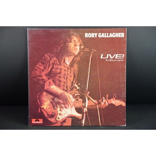 104 - Vinyl - 13 Rory Gallagher / Taste LPs spanning their career, at least vg overall