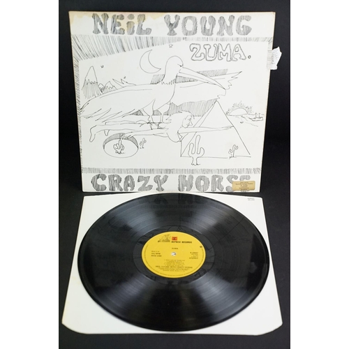 106 - Vinyl - 7 Neil Young LPs spanning his career, at least vg overall