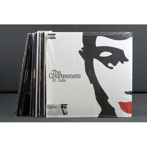 211 - Vinyl - 14 Recent release LPs to include The Courteeners, Heron, Wooden Ships (coloured vinyl), Blac... 