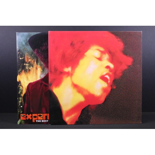 132 - Vinyl - 2 recent issue Jimi Hendrix LPs to include Electric Ladyland (2LP Experience Hendrix – 88875... 