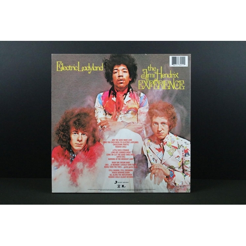 132 - Vinyl - 2 recent issue Jimi Hendrix LPs to include Electric Ladyland (2LP Experience Hendrix – 88875... 