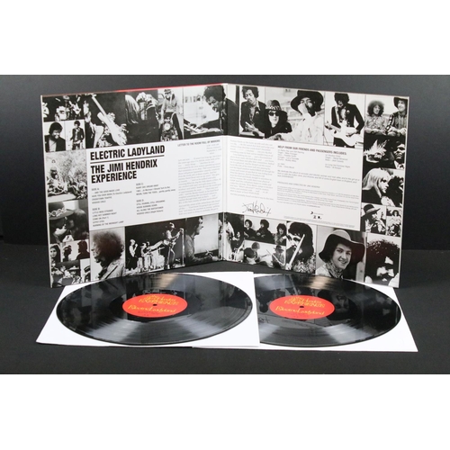 132 - Vinyl - 2 recent issue Jimi Hendrix LPs to include Electric Ladyland (2LP Experience Hendrix – 88875... 