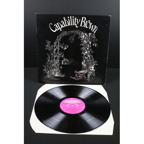 135 - Vinyl - Capability Brown From Scratch LP on Charisma CAS 1056, UK Stereo pressing, pink Charisma lab... 