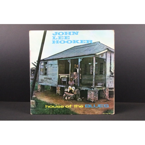 137 - Vinyl - John Lee Hooker House Of The Blues LP on Pye International NPL 28042, original UK 1st pressi... 