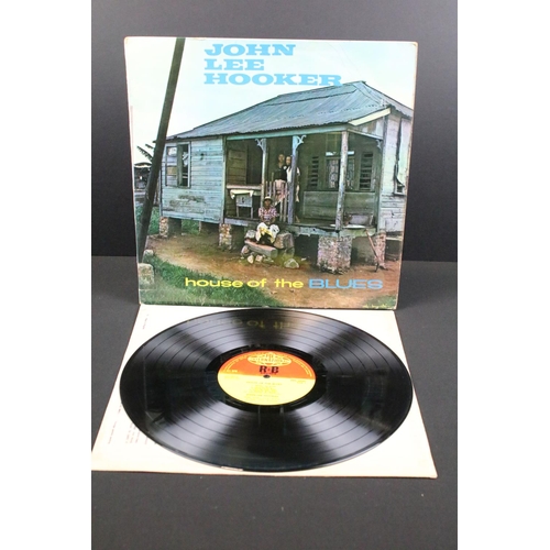 137 - Vinyl - John Lee Hooker House Of The Blues LP on Pye International NPL 28042, original UK 1st pressi... 