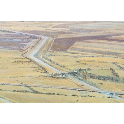 150 - Robert Taylor (British, 1946), Canberras over Cambridgeshire, limited edition print, signed in penci... 