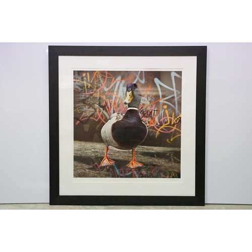 16 - Paul James, Puddle Town, limited edition print numbered 30/125, signed lower right, certificate of a... 