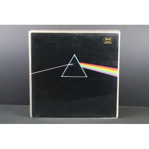 111 - Vinyl - 6 Pink Floyd LPs to include Dark Side Of The Moon (A5/B5 no posters or stickers), Wish You W... 
