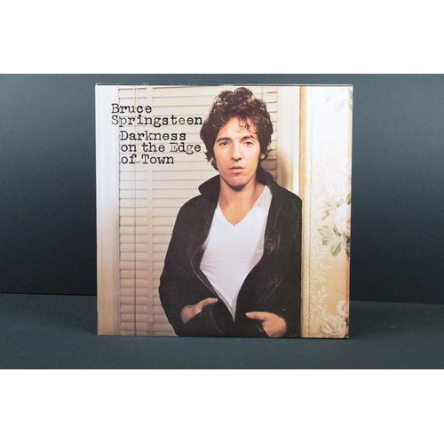 114 - Vinyl - 7 Bruce Springsteen LPs and 1 box set to include Nebraska (in open shrink), Greetings From A... 