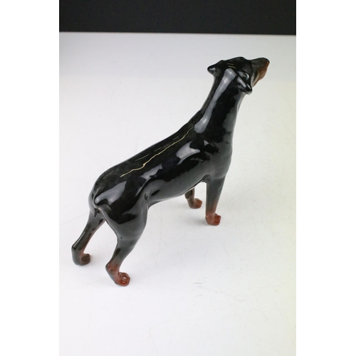 73 - Group of Beswick porcelain animals to include a Shire horse, 'Arnoldene' Dalmatian, foal, Border Col... 