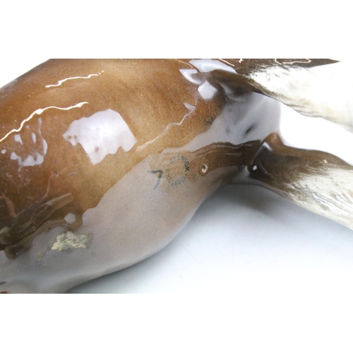 73 - Group of Beswick porcelain animals to include a Shire horse, 'Arnoldene' Dalmatian, foal, Border Col... 