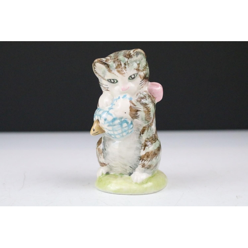 76 - Collection of ten Beswick & Royal Albert Beatrix Potter figures, featuring gold backstamps, to inclu... 